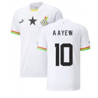 Koszulka piłkarska Ghana Andre Ayew #10 Strój Domowy MŚ 2022 tanio Krótki Rękaw